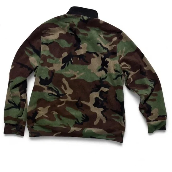 RALPH LAUREN POLO CAMOUFLAGE FLEECE PULLOVER XL MENS - Picture 2 of 3